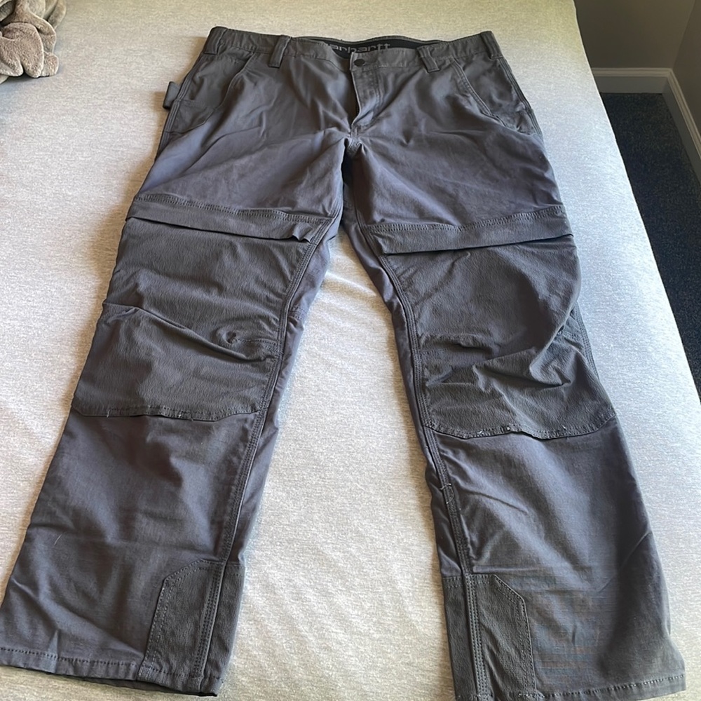 Mens Carhartt steel rugged flex pants